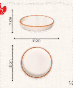 Đĩa muối Anne Men Cây Cau