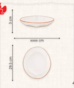 Đĩa méo Men Cây Cau (Đa kích cỡ)