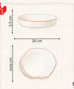 Đĩa ovan HQ Men Cây Cau (Đa kích cỡ)